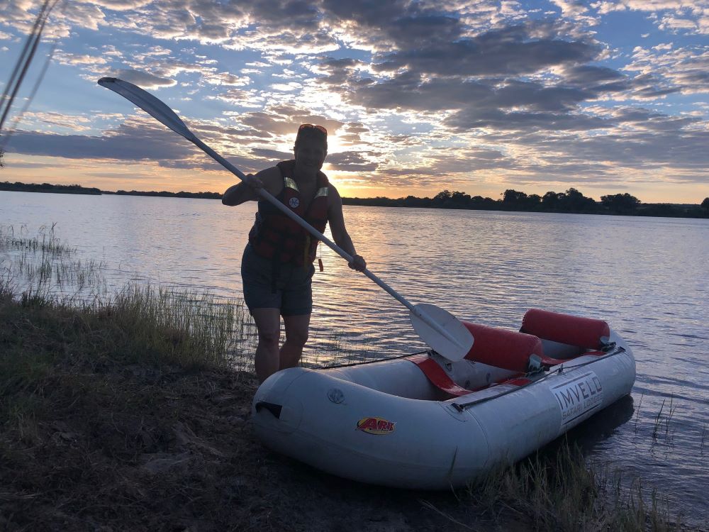 Zambezi Sands canoeing