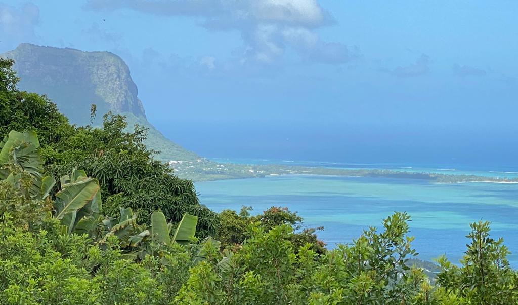 View of La Morne, Mauritius