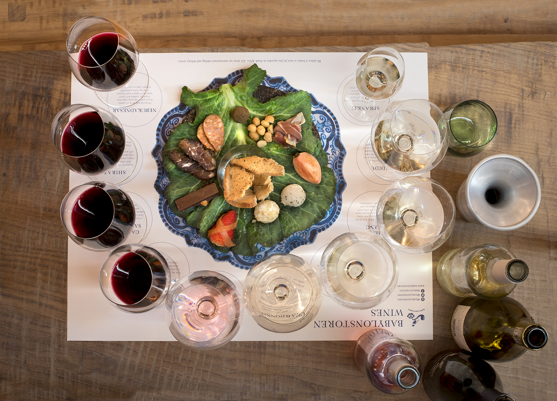 9 wine tasting with canapes in the Cellar @ Babylonstoren