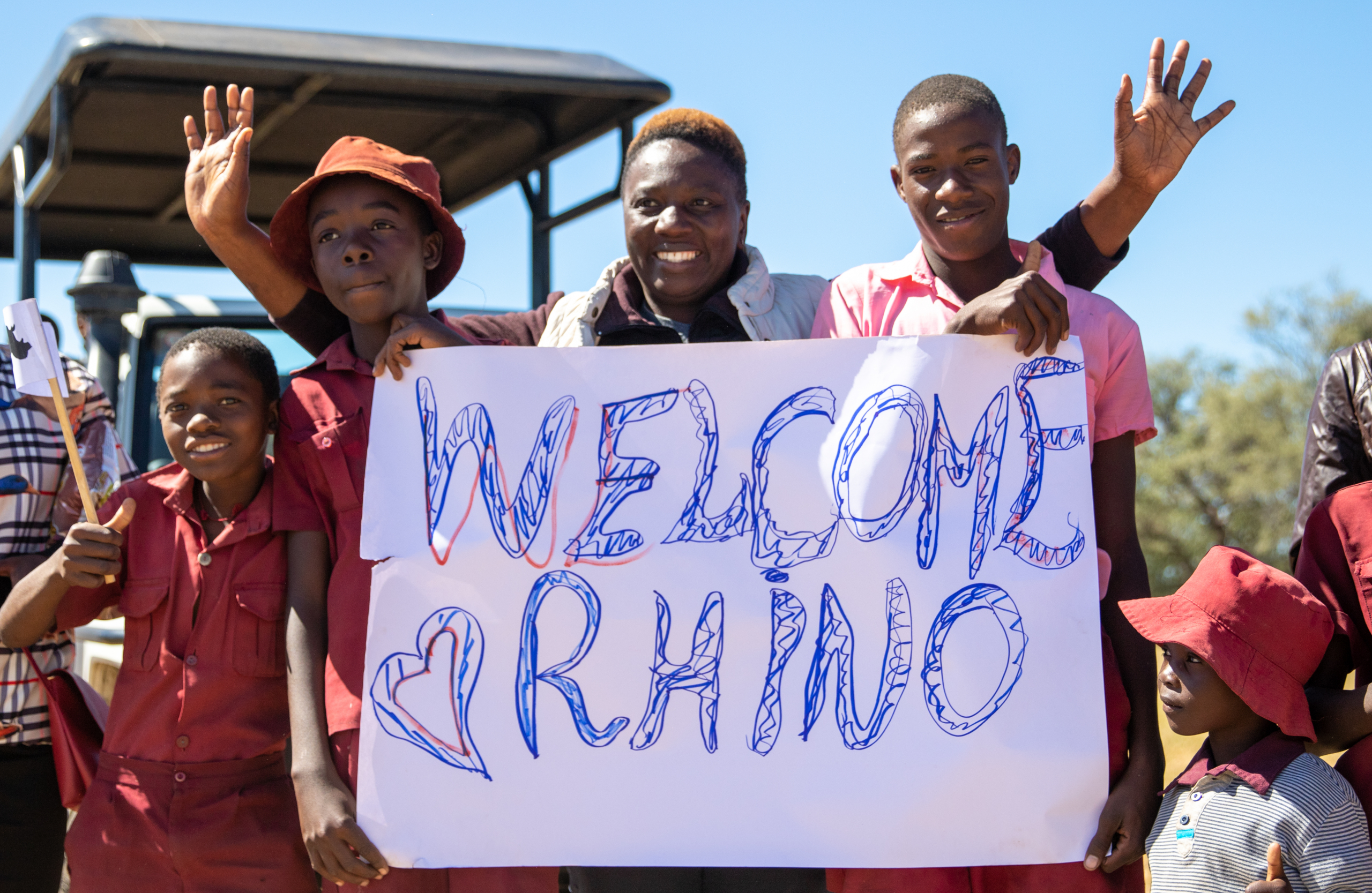 #willwhitford Ngamo welcomes Rhino