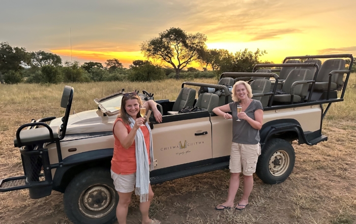 Helen & Sally at Chitwa Chitwa