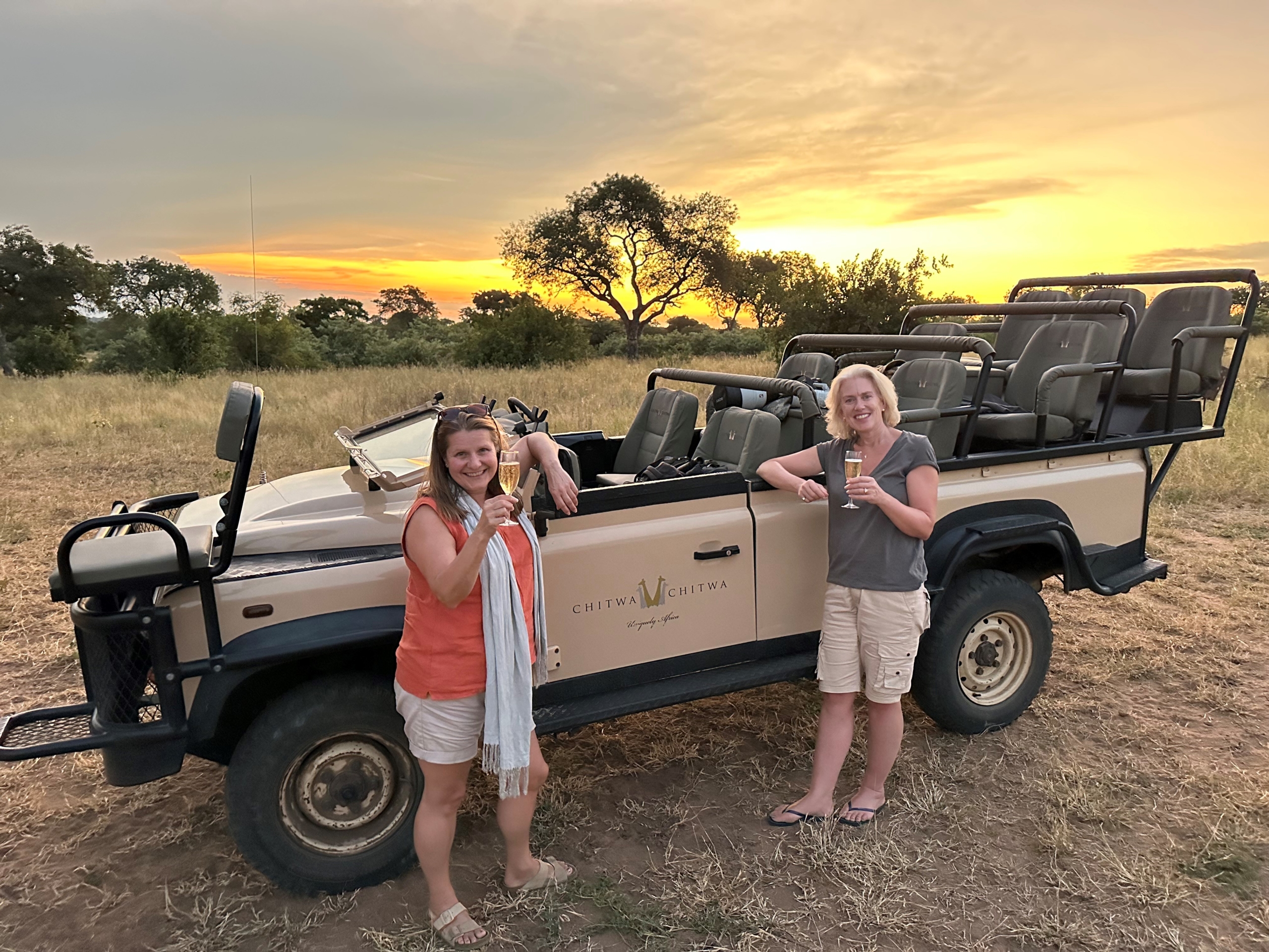 Helen & Sally at Chitwa Chitwa
