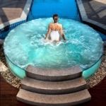 Float in the vitality pool at Babylonstoren