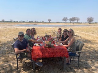 Fam trip lunch